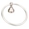 Elements Newbury Satin Nickel Towel Ring - Retail Packaged 2PK BHE3-06SN-R - alternate 1